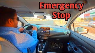 How to do Emergency Stop in driving test [upl. by Phonsa]