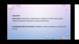 PRESÃO ARTERIAL E FREQUÊNCIA CARDIACA [upl. by Milks]