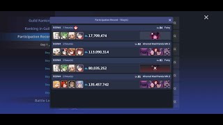 Guardian Tales  Guild Raid Ss93 Entries lvl 105 [upl. by Azalea]