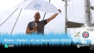 Rijeka  Hajduk  đir po Korzu 20212022 [upl. by Ttik514]