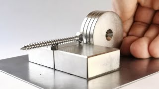 3 Magnetic Launchers in Slow Motion  Magnet Tricks amp Magnetic Games [upl. by Epstein206]