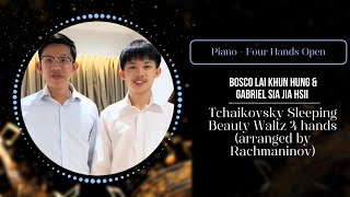 Tchaikovsky Sleeping Beauty Waltz By Bosco Lai amp Gabriel Sia  The Happy Music Festival 2024 [upl. by Flint]