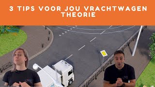 3 Tips voor het behalen van je vrachtwagen theorie Nuvrachtwagen [upl. by Hosfmann698]