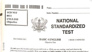 National Standardized Test NST 2024 for Basic 4 and Basic 6  Questions Format [upl. by Paluas634]