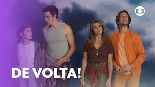 Paula Neném Guilherme e Flávia voltam aos seus corpos 💥 Quanto Mais Vida Melhor  TV Globo [upl. by Eniawd]