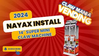 Installing Nayax card reader on Candymachinescom 14quot Super Mini Claw Machine 2024 [upl. by Abagail19]