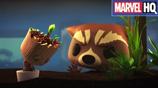 Marvel y Funko  Corto El cambiazo  Marvel HQ España [upl. by Dorothy540]