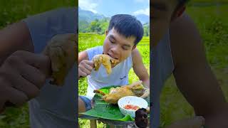 Grilled chicken salt food funny cooking chicken foryou rural xuhuong desifitness [upl. by Eiboh230]