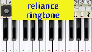 reliance Ringtone ORG 2018 piano cover [upl. by Keever793]