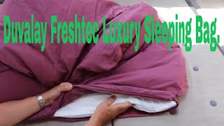 Duvalay Freshtec Luxury Sleeping Bag [upl. by Bowman]