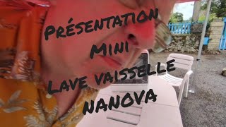 138Mini lave vaisselle Nomade NANOVA [upl. by Delia]