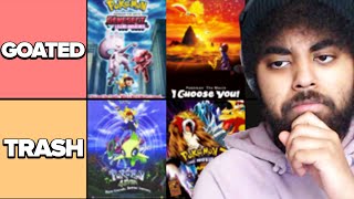 RANKING ALL POKEMON MOVIES TIER LIST [upl. by Nnylekoorb455]