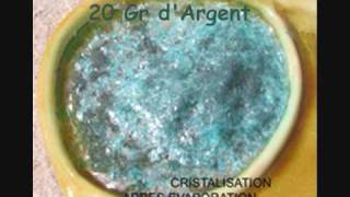 Fabrication de Nitrate dArgent  Chlorure dOr pour RAKU Emaillage [upl. by Edivad835]