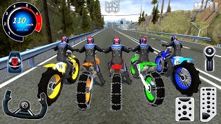 Impossible Stunt Motor Racing Bike Extreme OffRoad 1  Offroad Outlaws Androi  IOS gameplay FHD [upl. by Adriell315]