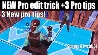 3 NEW Pro BuildingEdit Tips and Drills In Fortnite Creative Staying Ahead of The Curve PCConsole [upl. by Favian]