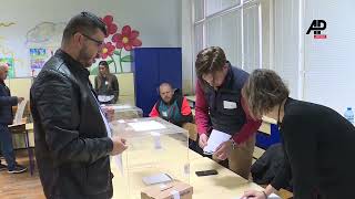 Bulgarians vote in seventh parliamentary election since 2021 [upl. by Mahon]