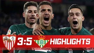 Sevilla vs Betis 35 All Goals amp Highlights 06012018 HD [upl. by Avrom]