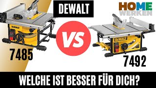 DeWalt 7492 vs DeWalt 7485 Vergleich welche ist besser [upl. by Lenroc]