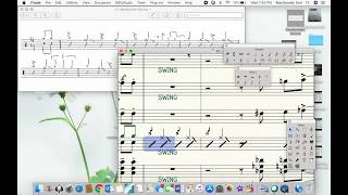 Writing Drum Parts With Finale [upl. by Neelyt]