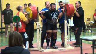 Orhan Bilican  Belgian IPF National championships  1040kg total 120 [upl. by Spear897]