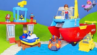 PAW PATROL Spielzeuge Chase Feuerwehrmann Marshall Ryder amp Sea Rubble [upl. by Nnyroc]