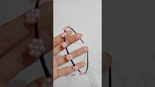 Easy hair accessories making idea No 36 diy hairaccessories shorts craft [upl. by Pillyhp]