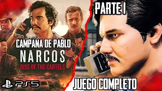 Campaña de Pablo Serie de Netflix Narcos Rise of the Cartels PS5 Juego Completo Parte 1 [upl. by Myca]