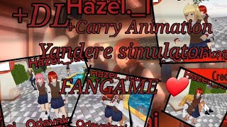 ┆☘︎♡ Yandere simulator Fangame ♡☘︎┆ Flanny love Simulator 2 DL ✻❈ [upl. by Kurman]