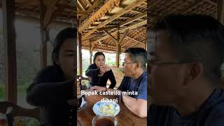 Bopak castello minta bagian bopakcastello komedi shortvideo kuliner jokes kmb [upl. by Anividul]