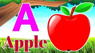 A for apple  अ से अनार  abcd  phonics song  a for apple b for ball c for cat  abcd song  abcde [upl. by Ennairam]