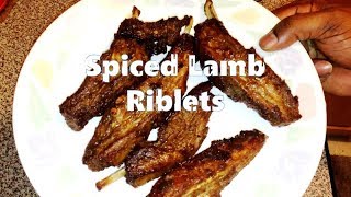 Spiced Lamb Riblets  Tender  soft [upl. by Malanie]