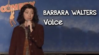 Barbara Walters Voice  Melissa Villasenor Comedy Time [upl. by Teodorico]