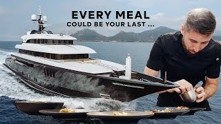 The Most STRESSFUL Job On A Yacht  Becoming A Head Chef On Loon [upl. by Herahab156]