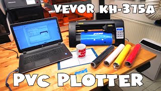 Vevor KH375A PVCPlotter  eigenen Merch herstellen [upl. by Penni]