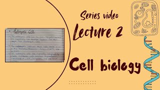 Cell biology  Eukaryotic cell  Animal cell  Lecture 2 [upl. by Gilder680]