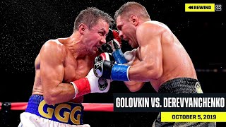 Sergiy Derevyanchenko vs Gennady Golovkin  BOXING fight HD [upl. by Derward]