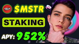 Earn More with Staking MSTR2100 Parody 🚀 Stake MSTR and Unlock 952 Returns [upl. by Nike]