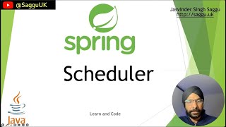 Spring Scheduler Tutorial [upl. by Horatia]