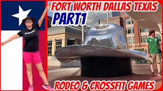 TEXAS BABY Rodeo Crossfit Games in Dickies Arena JFK memorial ampmore part 1 of 2 Aug24 [upl. by Adnarrim]