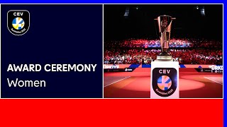 Award Ceremony  CEV EuroVolley 2023 Women [upl. by Dubois299]