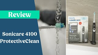 Philips Sonicare ProtectiveClean 4100 Electric Toothbrush Review USA [upl. by Aranat608]