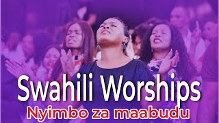 Swahili Worship songs  Rauka na BWana  Travailing Prayers  01032024 [upl. by Raycher]