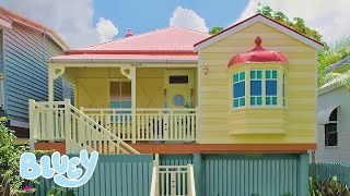 Exploring Blueys House  Airbnb  Bluey [upl. by Stoops]