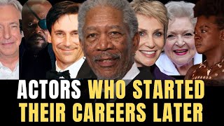 14 Actors That Became Famous Later in Their Lives  Actors Who Started Late [upl. by Nolahs]