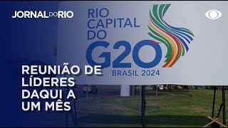 Um mês para a reunião do G20 [upl. by Donata]