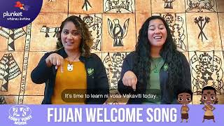 Fijian Welcome Song  Pasifika Beatz  Echo Song for Kids [upl. by Anaylil]