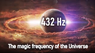 432 Hz Pure Tone  Frequency of Harmony In The Universe [upl. by Rizas]