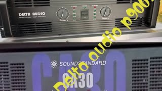 Delta audio p9001 vs Ca30 power amplifier [upl. by Sternlight874]