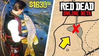 This EXPENSIVE FISH Pond in RED DEAD ONLINE Will Make You RICH FAST  RDR2 Online Fast amp Easy Money [upl. by Bryna]