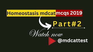 Homeostasis Mdcat mcqsOsmoregulation mcqs Part2 mdcattest [upl. by Gilbertina187]